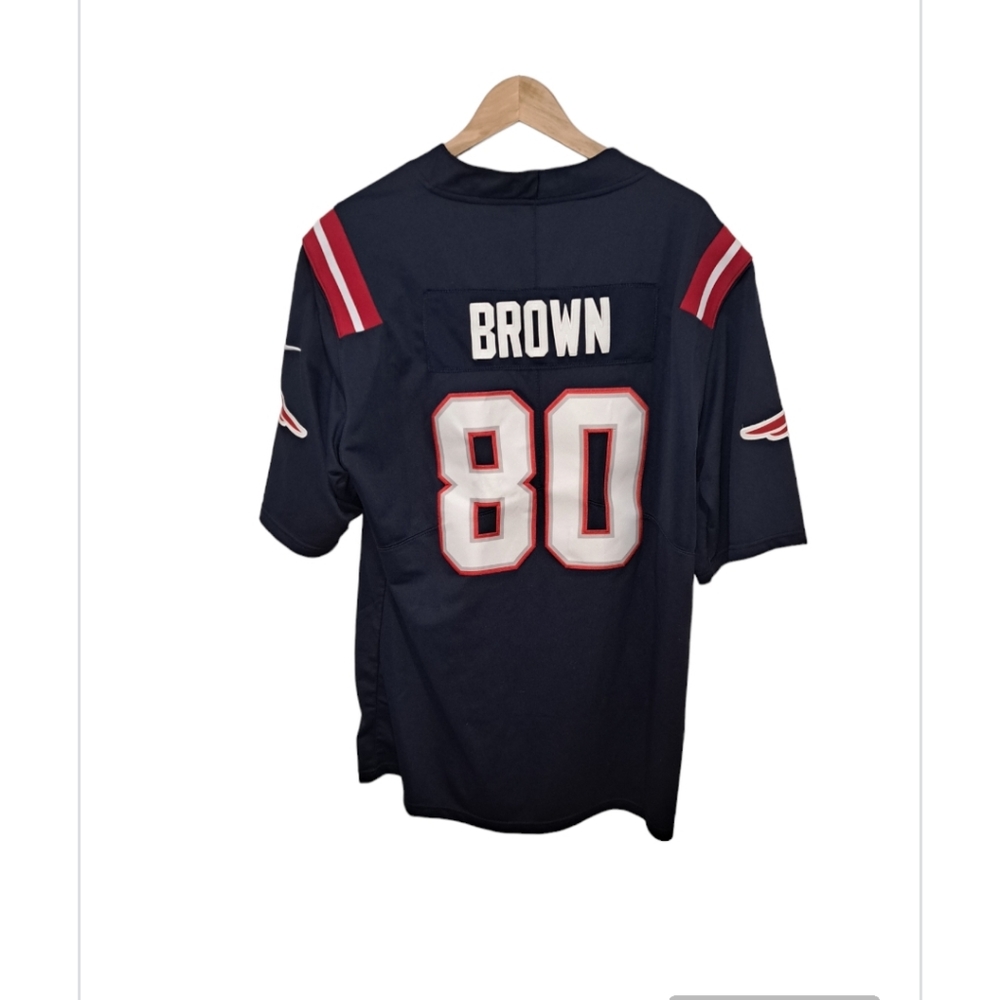Troy Brown #80 NFL Players Patriots Jersey